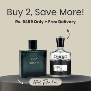 Bleu de chanel 100ml + Creed Aventus 100ml Total (200ml)